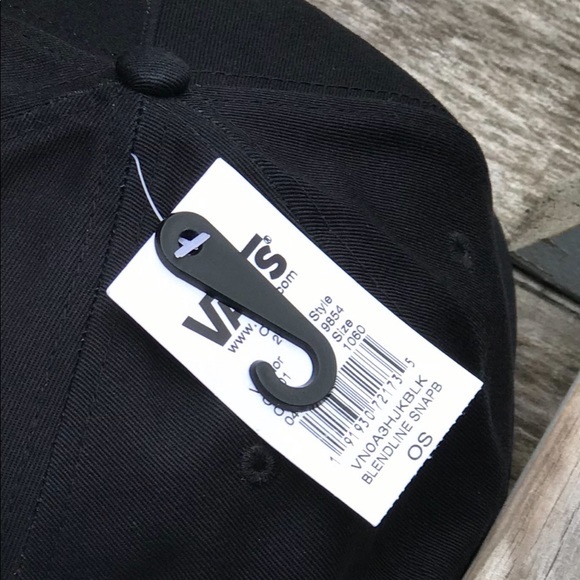 Vans HTF ‘07 Black Blendline SnapBack NWT - Picture 12 of 16